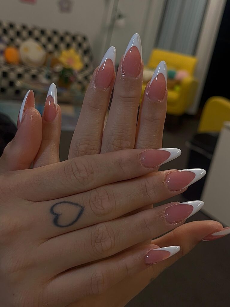 Playful Pop French nails