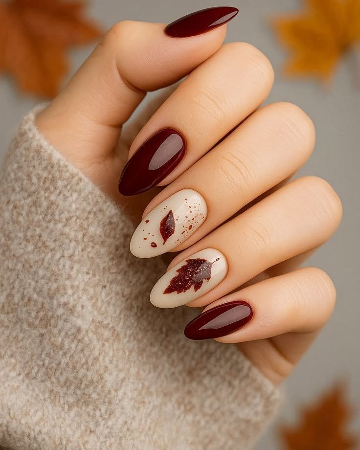 fall wedding nails