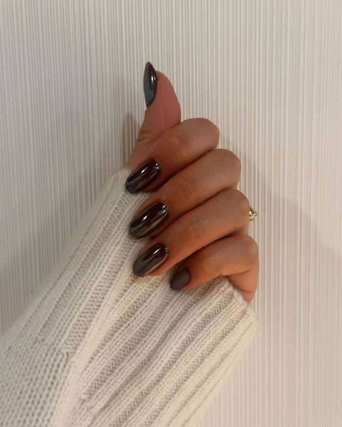 Glossy Espresso Almond