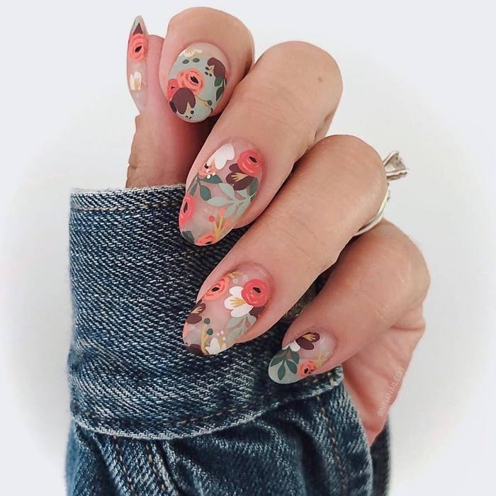 Vintage Floral Wrap