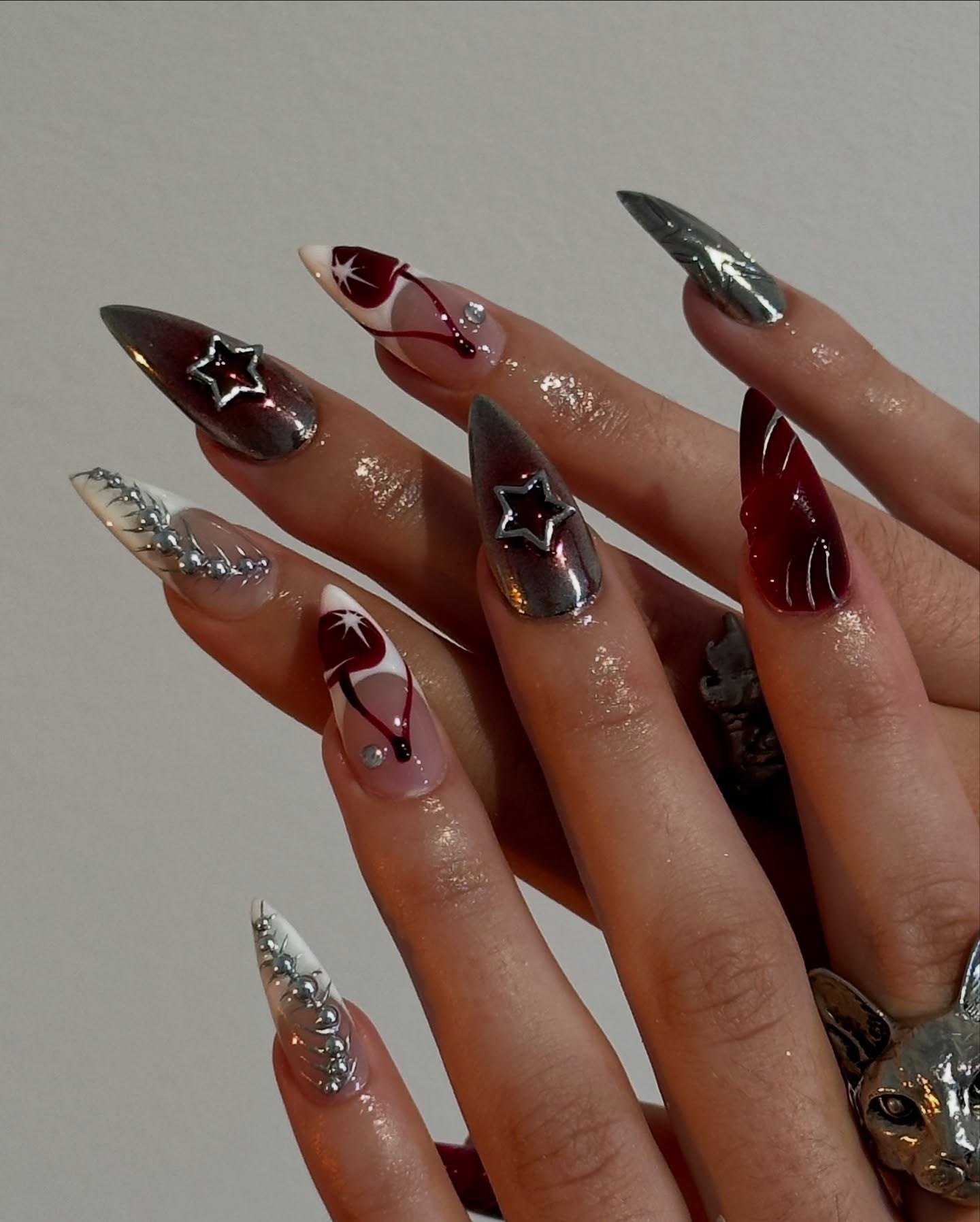 DEf4KIkI8YRNails by Aleeshah