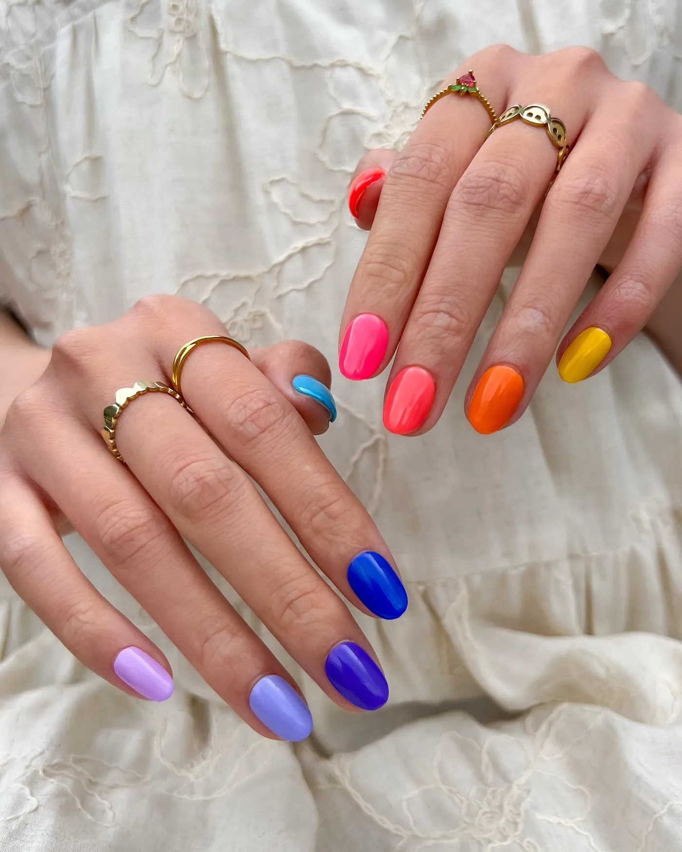 Bright Orange, Red, Blue, Purple, and Yellow Nails — CqbIhOkvyvKColor Camp.jpg