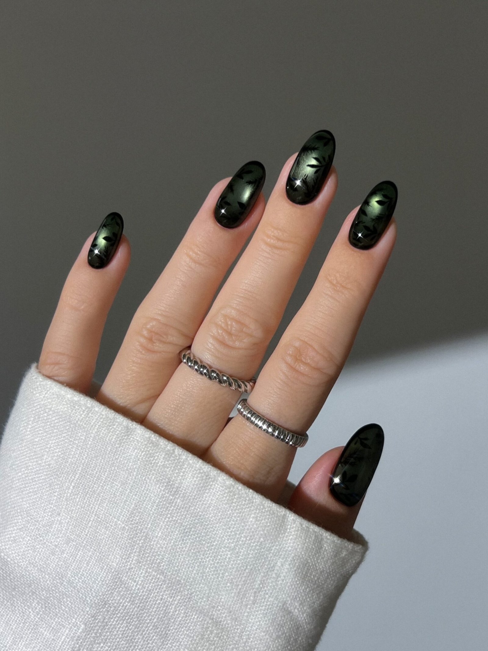 Cottagecore Fall Nails design 18