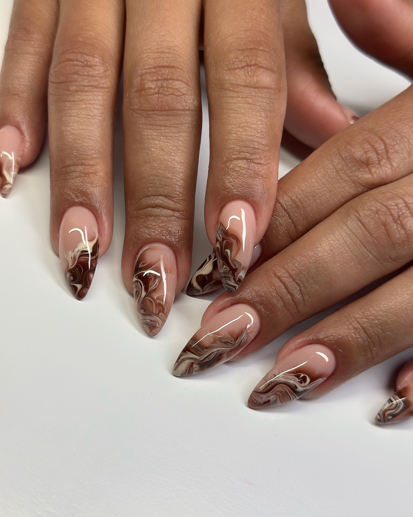 Cream mocha nail design 9 - DIMokAvP8aIAprès Gel-X & Structured Gel Manicures