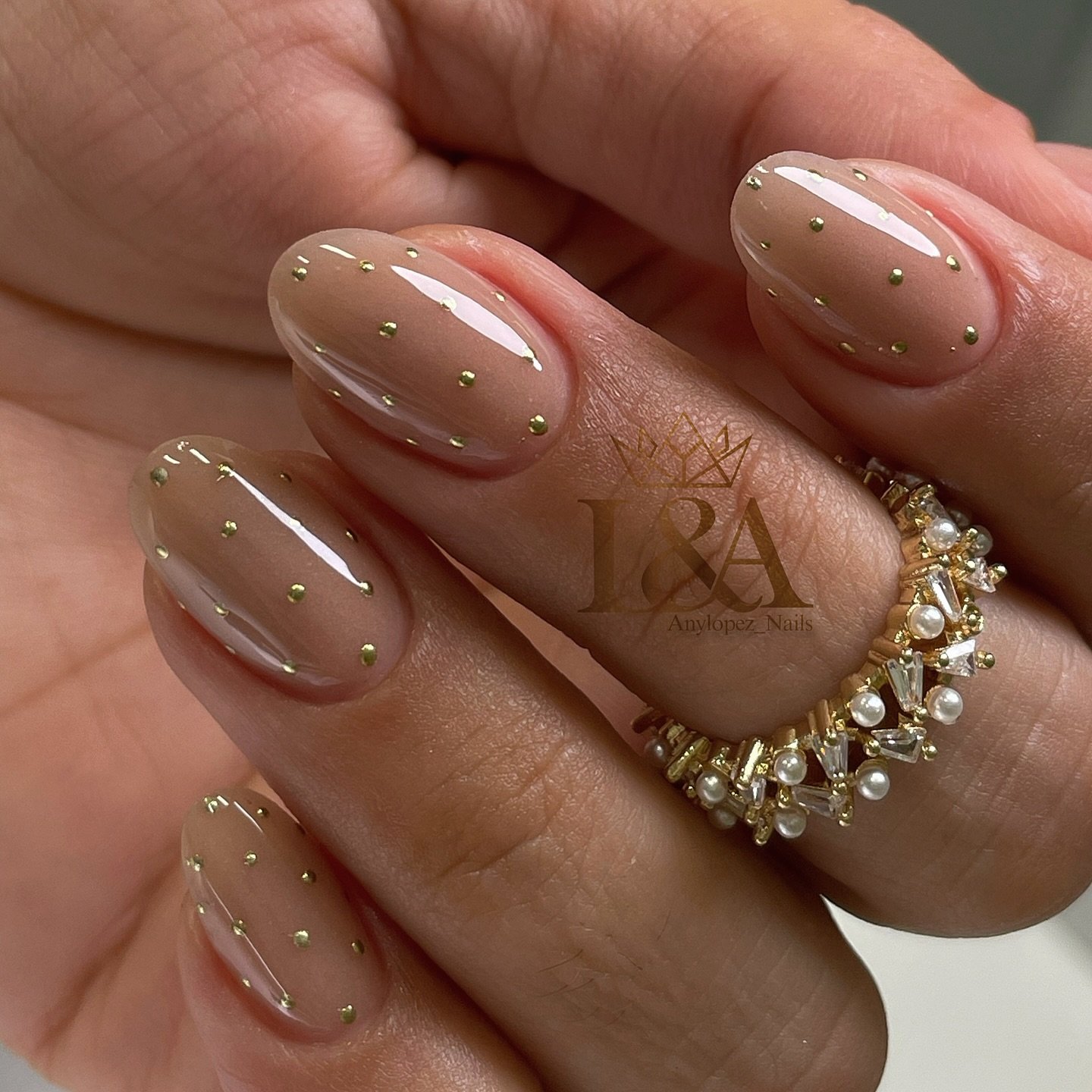 Cream mocha nail design 23 - DPm1aIQCZ-UAny Lopez Miami Nails