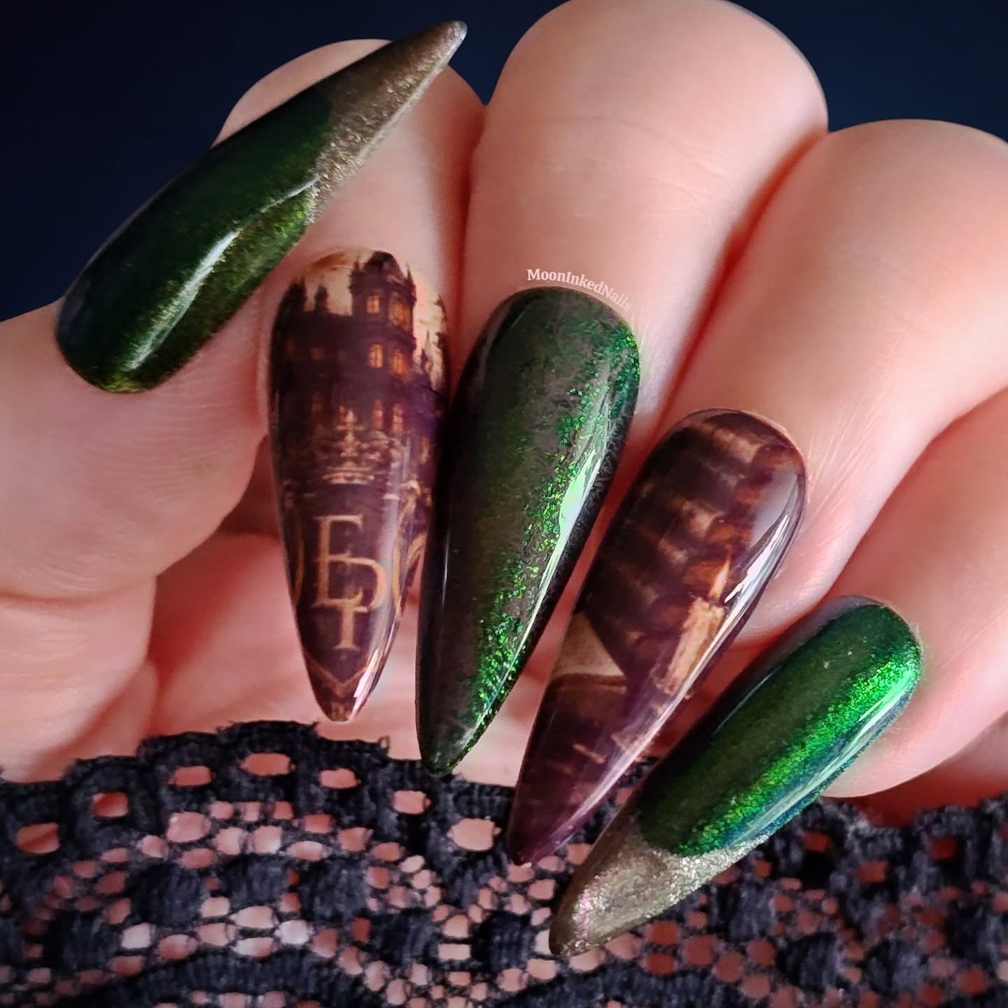 Dark Academia Nails design 16 — DdHUqd_ljAWTara Nickole.heic