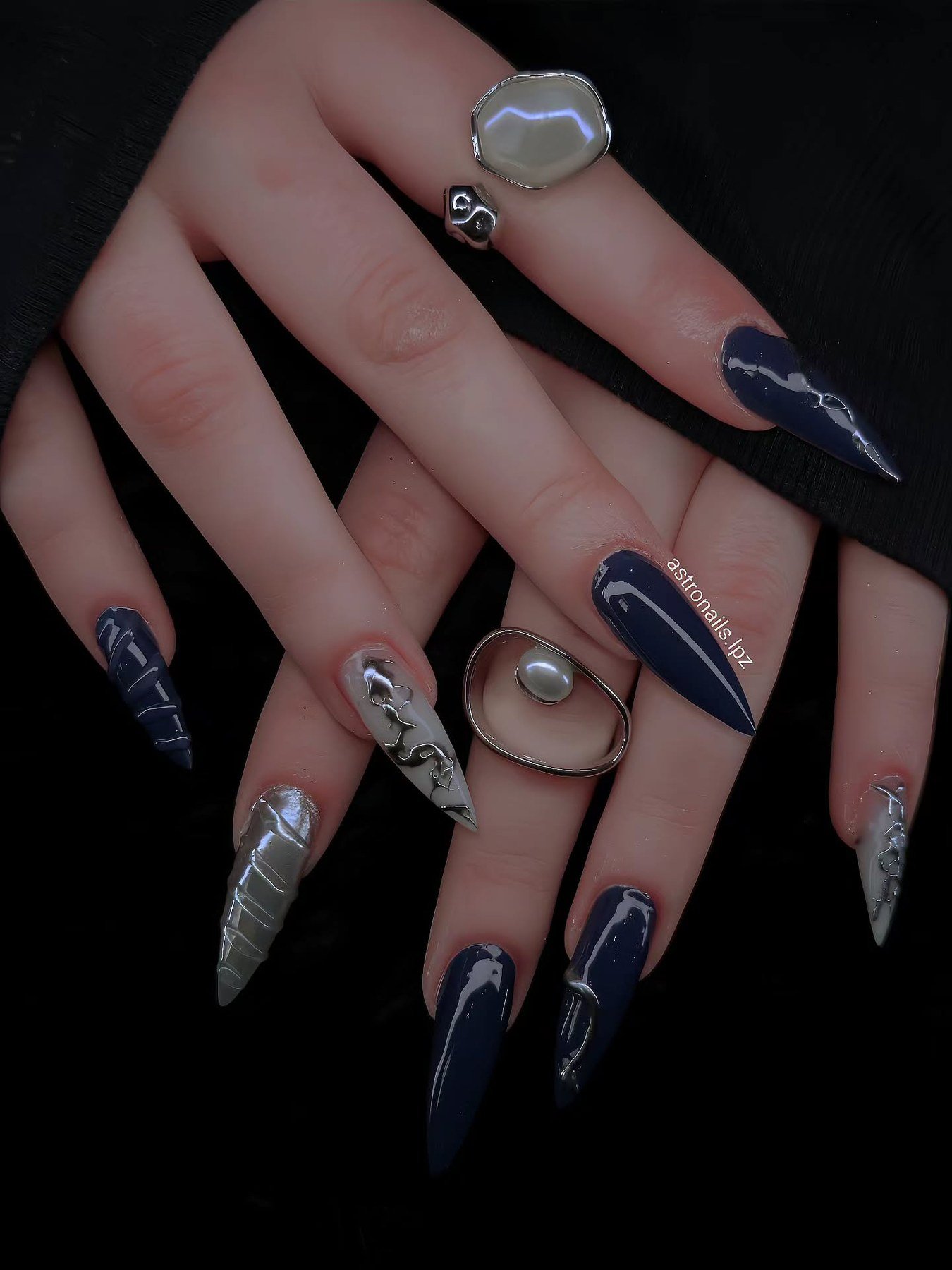 Dark Academia Nails design 18 — DXZ03yTjKByAstro Nails.heic
