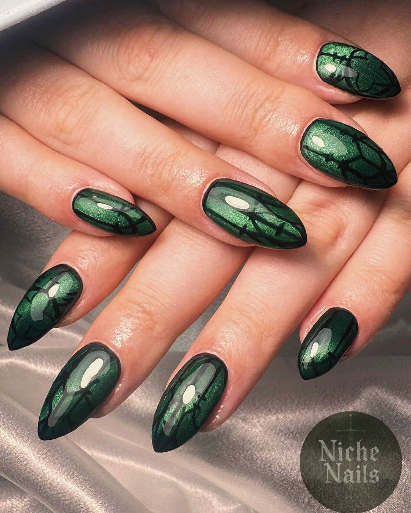 Dark Academia Nails design 31 — DTEO9i4CK5XNICHE BEAUTY Cleethorpes.jpg