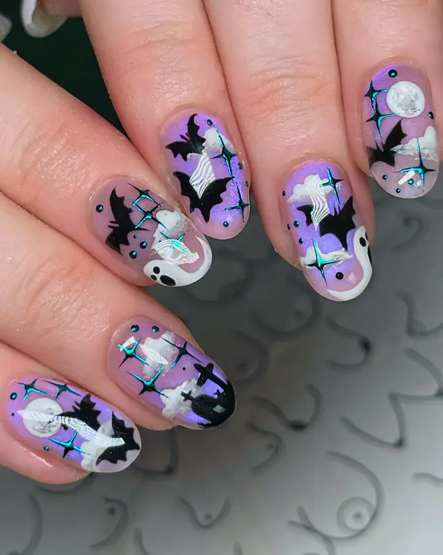 Ghost nail design from DclzrlFMKRzLianne Burgess.jpg