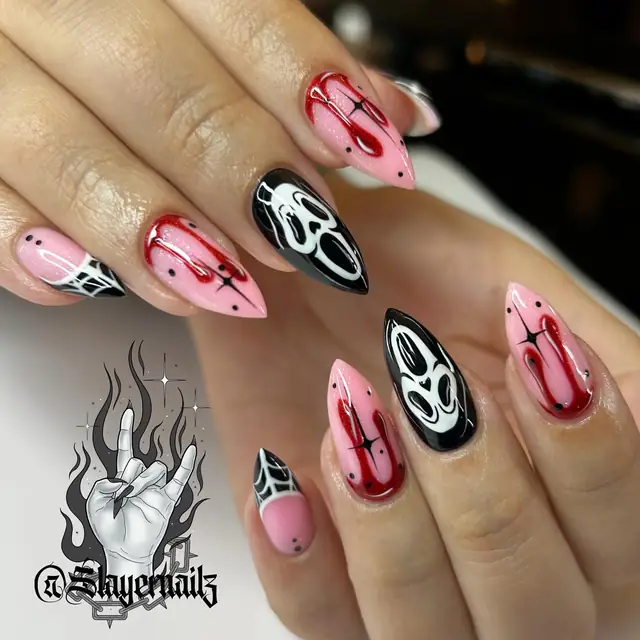 Ghost nail design from DO8t1CUiDvKBooks closed currently.jpg