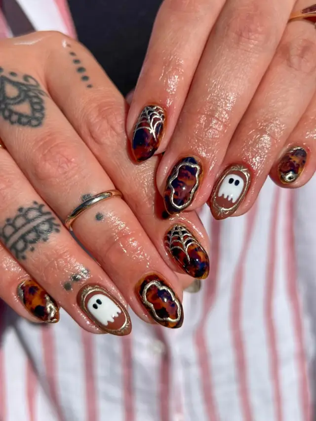 Ghost nail design from DPB9Oe5jcVvSkyler Nails, Permanent Jewelry, Piercings in Burlington, IA.jpg
