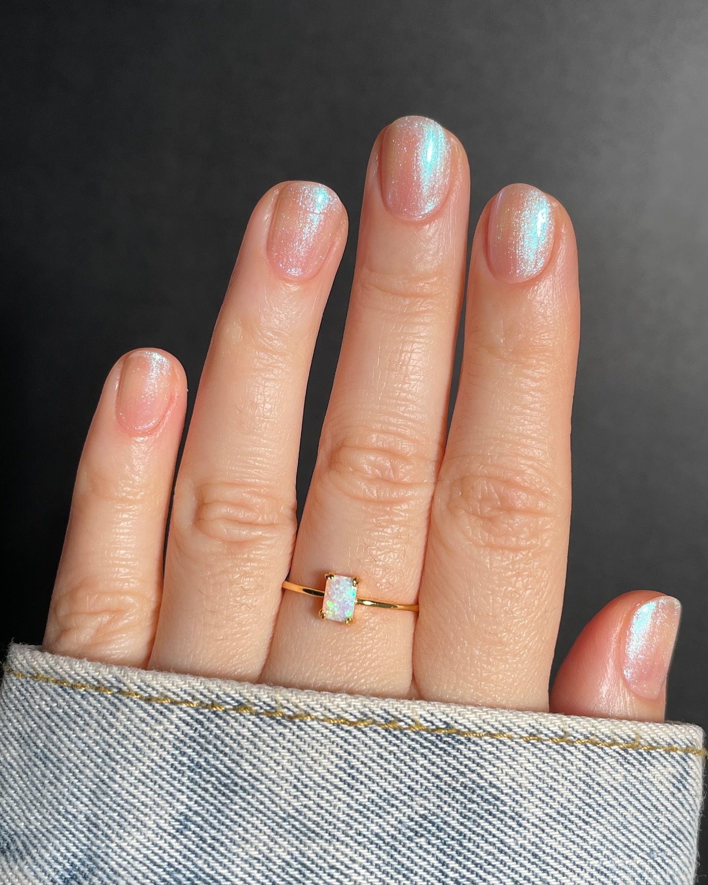 Medium Almond Nails with Lavender and Mauve Tones